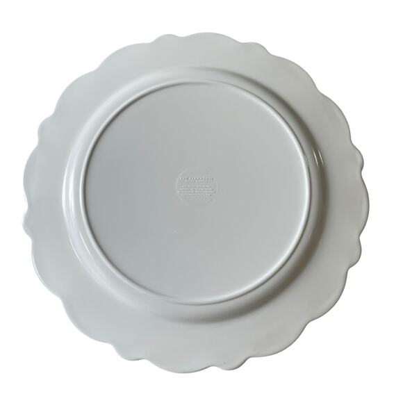 Rachel Ashwell Farmhouse Blue Floral Melamine Salad Plates 9in Set of 4 NEW - Picture 11 of 15